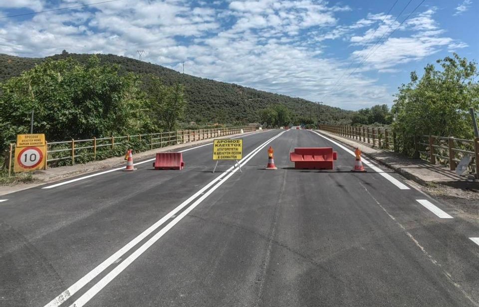 Ετοιμάστηκε σε 20 ημέρες η γέφυρα Καλών Νερών (θέση Μπελεγρίνος) – Παραδίδεται σε κυκλοφορία από την Περιφέρεια Θεσσαλίας