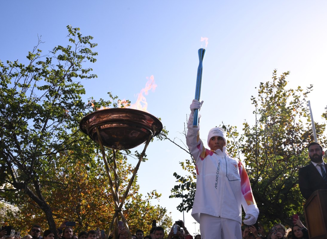 Υποδοχή την προσεχή Τρίτη στην Πορταριά της Φλόγας των Χειμερινών Ολυμπιακών Αγώνων Milano/Cortina 2026