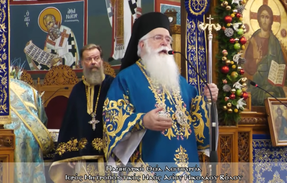 Παρέμβαση Ιγνατίου στο φραστικό επεισόδιο Αναστασίου – Καπουρνιώτη μέσα στον ΙΝ Αγ. Νικολάου: Μπήκατε σε Εκκλησία, τουλάχιστον σιωπηλά (video)