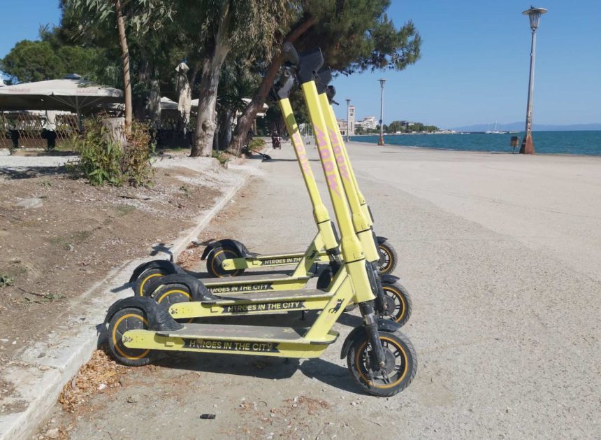 Σχεδόν 50 παραβάσεις για μη χρήση κράνους από οδηγούς πατινιών