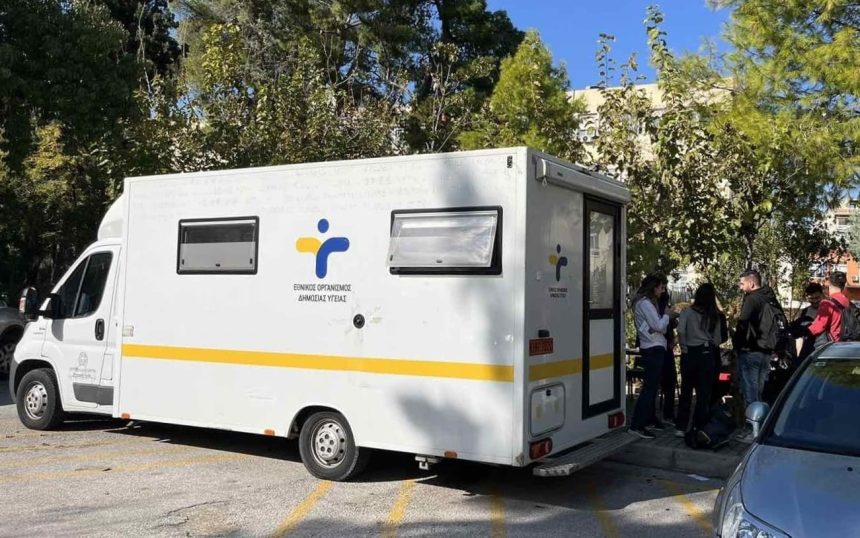 Δωρεάν, ανώνυμα και εμπιστευτικά rapid test για Σεξουαλικά Μεταδιδόμενα Νοσήματα από κινητή μονάδα του ΕΟΔΥ στον Βόλο (πεζόδρομο Αγ. Νικολάου)