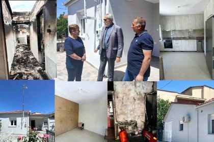 Καινούργιο σπίτι σε πυρόπληκτη οικογένεια του Αλμυρού παρέδωσε ο Δήμαρχος Δημ. Εσερίδης – Το κοινωνικό πρόσωπο του Δήμου αποτελεί χειροπιαστή πραγματικότητα