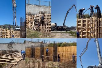 Μεγαλώνει το γήπεδο της Νίκης Βόλου “Π. Μαγουλάς”- Κατασκευή κερκίδων στην βόρεια πλευρά “Θύρα3” (video)