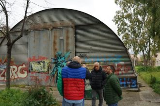 Απομακρύνει ο Δήμος Βόλου τα παλιό σιλό από το πάρκο κοντά στη ΜΕΤΚΑ στη Νέα Ιωνία