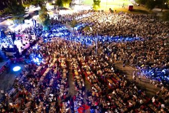 Κιάμος, Πέγκυ Ζίνα, Καψάλης, Κονιτοπούλου στην 64η Γιορτή Κρασιού Νέας Αγχιάλου 13-16 Αυγούστου