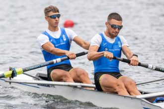 Χρυσοί παγκόσμιοι πρωταθλητές στη δίκωπο άνευ οι Αλέξανδρος Χατζηαυγουστίδης και Ανδρέας Μπούρκας