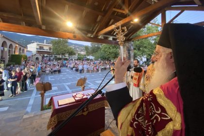 Λαμπρή η πανήγυρις της Αγίας Παρασκευής στον Βόλο