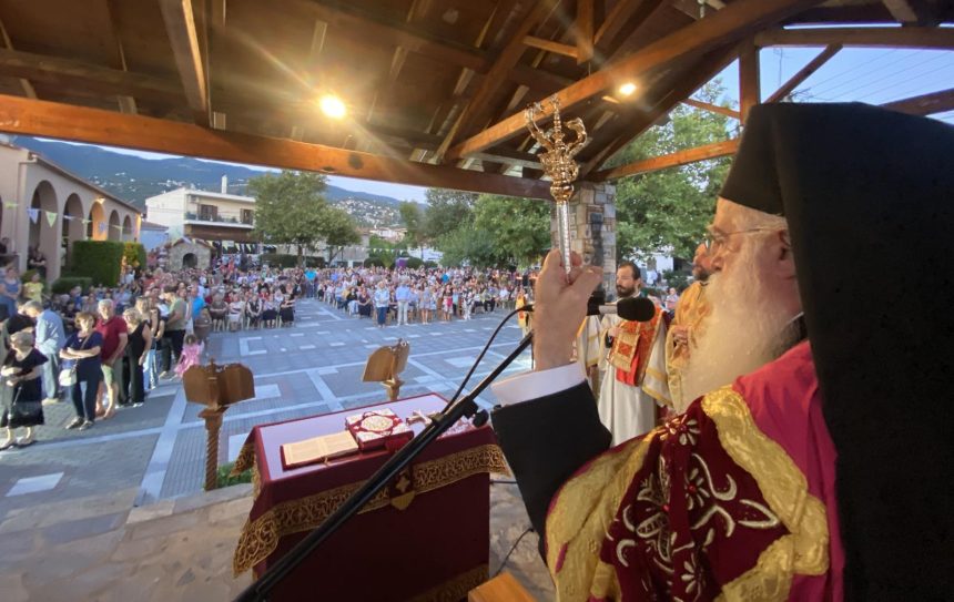 Λαμπρή η πανήγυρις της Αγίας Παρασκευής στον Βόλο