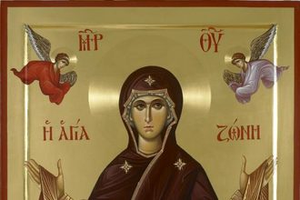 Η Κατάθεση της Τιμίας Ζώνης της Υπεραγίας Θεοτόκου 