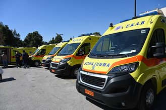 Νέες εγκαταστάσεις του ΕΚΑΒ στη Λάρισα και προμήθεια 5 ασθενοφόρων