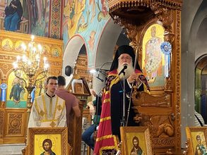 Δημητριάδος Ιγνάτιος: Έχουμε αύξηση των πιστών που κοινωνούν τις Κυριακές – Πανηγύρισε ο Ναός του Αγ. Κοσμά στον Βόλο