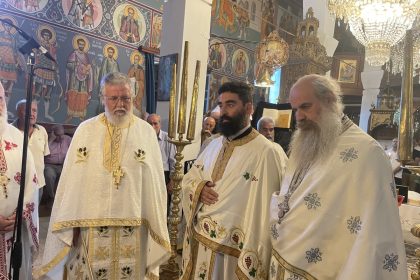 Χειροθεσία Πνευματικού και Οικονόμου στις Πινακάτες