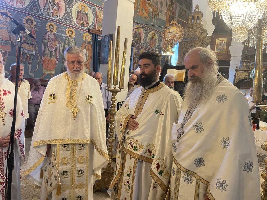 Χειροθεσία Πνευματικού και Οικονόμου στις Πινακάτες