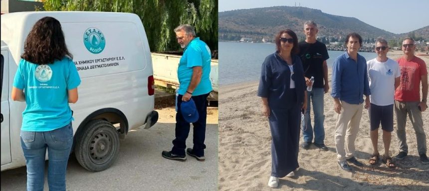 ΔΕΥΑΜΒ: Εξαιρετικής ποιότητας τα νερά των ακτών του Βόλου