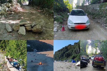Προσβάσιμη και πάλι σε όλους η παραλία Παρίσαινα δίπλα στο Χορευτό Πηλίου (εικόνες)