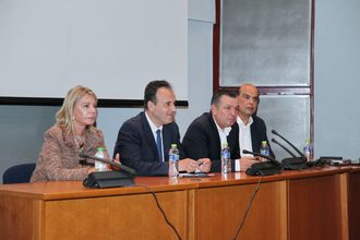 Παπαστεργίου στον Βόλο: Η ψηφιοποίηση είναι ευκολία, αλλά και διαφάνεια