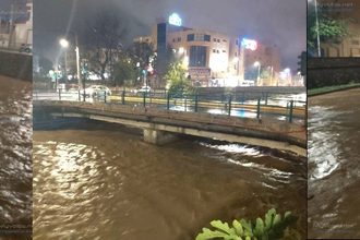 Σε ύφεση η κακοκαιρία στη Μαγνησία – Κανένα πρόβλημα με τους χειμάρρους στον Βόλο (pics & vid)
