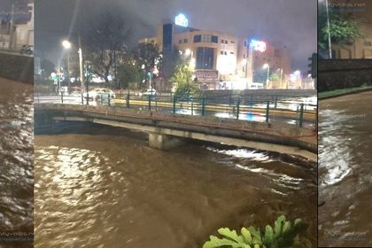 Σε ύφεση η κακοκαιρία στη Μαγνησία – Κανένα πρόβλημα με τους χειμάρρους στον Βόλο (pics & vid)